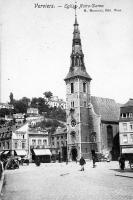 carte postale ancienne de Verviers Eglise Notre Dame