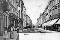 carte postale ancienne de Verviers Rue de l'harmonie