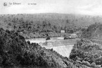 carte postale ancienne de La Gileppe Le Barrage