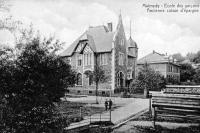 postkaart van Malmedy Ecole des garçons - Ancienne caisse d'épargne