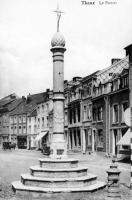 carte postale ancienne de Theux Le Perron
