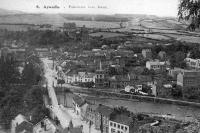 carte postale ancienne de Aywaille Panorama vers Awan