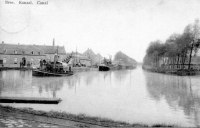 carte postale ancienne de Bree Canal