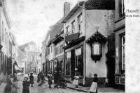 carte postale ancienne de Hasselt Rue de Diest