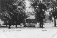 carte postale ancienne de Hasselt Boulevard Léopold
