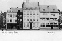 carte postale ancienne de Hasselt Grand'Place