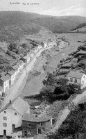 carte postale ancienne de Laroche Rue du Cimetière