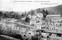 carte postale ancienne de Bouillon Vue de la ligne du Vicinal