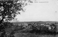 carte postale ancienne de Halma Panorama pris du sud