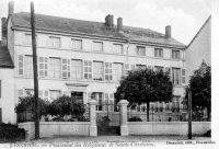 carte postale ancienne de Florenville Pensionnat des religieuses de Sainte-Chrétienne.