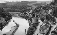 carte postale ancienne de Bouillon La Semois et routes de France.