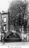 carte postale ancienne de Arlon Escalier Saint-Donat