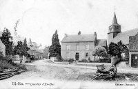 carte postale ancienne de Wellin Quartier d'En-Bas