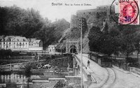 carte postale ancienne de Bouillon Pont de France et ChÃ¢teau