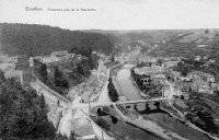 carte postale ancienne de Bouillon Panorama pris de la Ramonette