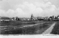 carte postale ancienne de Bastogne Panorama