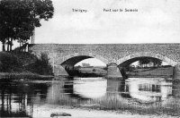 carte postale ancienne de Tintigny Pont sur la Semois