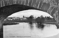 carte postale ancienne de Lacuisine Panorama vu de Florenville
