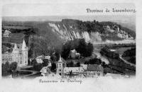 carte postale ancienne de Durbuy Panorama