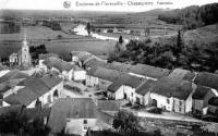 carte postale ancienne de Chassepierre Panorama