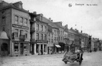 carte postale ancienne de Bastogne rue du sablon