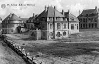 carte postale ancienne de Arlon L'école normale