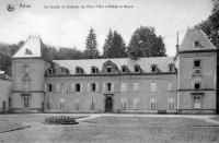 carte postale ancienne de Habay-la-Neuve La facade du château de Pont d'Oie