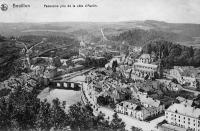 carte postale ancienne de Bouillon Panorama pris de la Côte d'Auclin
