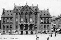 carte postale ancienne de Arlon Palais de Justice
