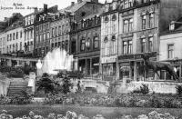 carte postale ancienne de Arlon Square Reine Astrid