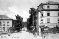 carte postale ancienne de Arlon Rue de la Station