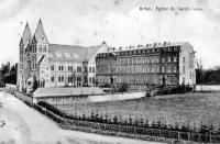 carte postale ancienne de Arlon Eglise du Sacré-Coeur