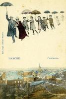 carte postale ancienne de Marche Panorama