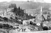 carte postale ancienne de Laroche Montée de la Goëtte