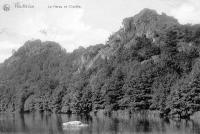 carte postale ancienne de Houffalize Le Hérou et l'Ourthe