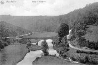 carte postale ancienne de Houffalize Pont de Rensiwez