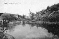 carte postale ancienne de Wellin Etang du fond des Vaulx