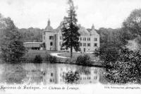 carte postale ancienne de Bastogne Château de Losange
