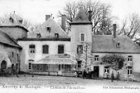 carte postale ancienne de Bastogne Château de Isle-la-Hesse