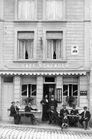 carte postale ancienne de Bouillon Café Schlauch - rue du Brutz 5