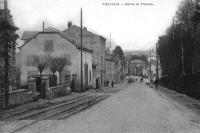 carte postale ancienne de Vielsalm Entrée de Vielsalm