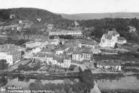 carte postale ancienne de Bouillon Panorama pris du Chateau