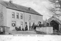 carte postale ancienne de Champlon Maison Michel Brasseur  (AD. Delhaize & Cie)