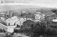 carte postale ancienne de Dohan Vue prise de la côte du moulin