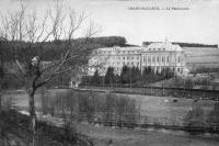 carte postale ancienne de Grand-Halleux Le Pensionnat