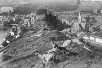 carte postale ancienne de Laroche Panorama