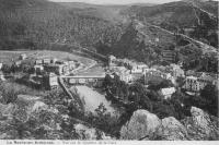 carte postale ancienne de Laroche Vue sur la Quartier de la Gare