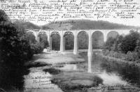 carte postale ancienne de Herbeumont Le Viaduc