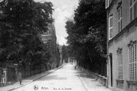 carte postale ancienne de Arlon Rue de la Station