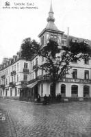 carte postale ancienne de Laroche Grand Hôtel des Ardennes